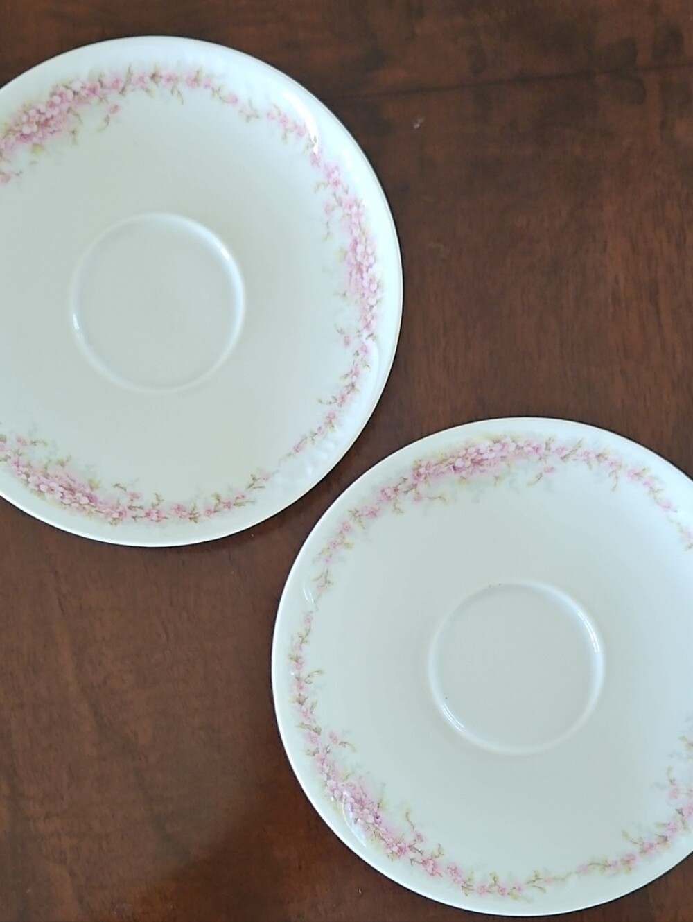 Antique Haviland Saucers, Set of 2